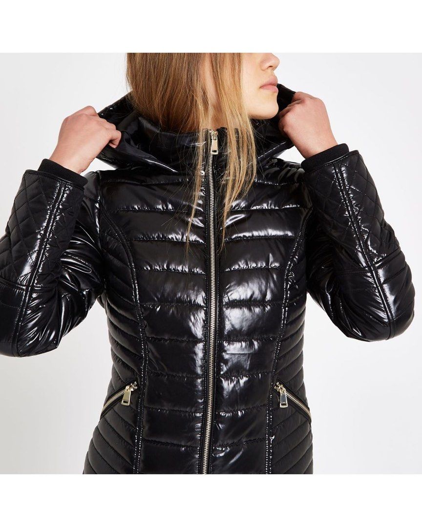 River island puffer best sale jacket women's
