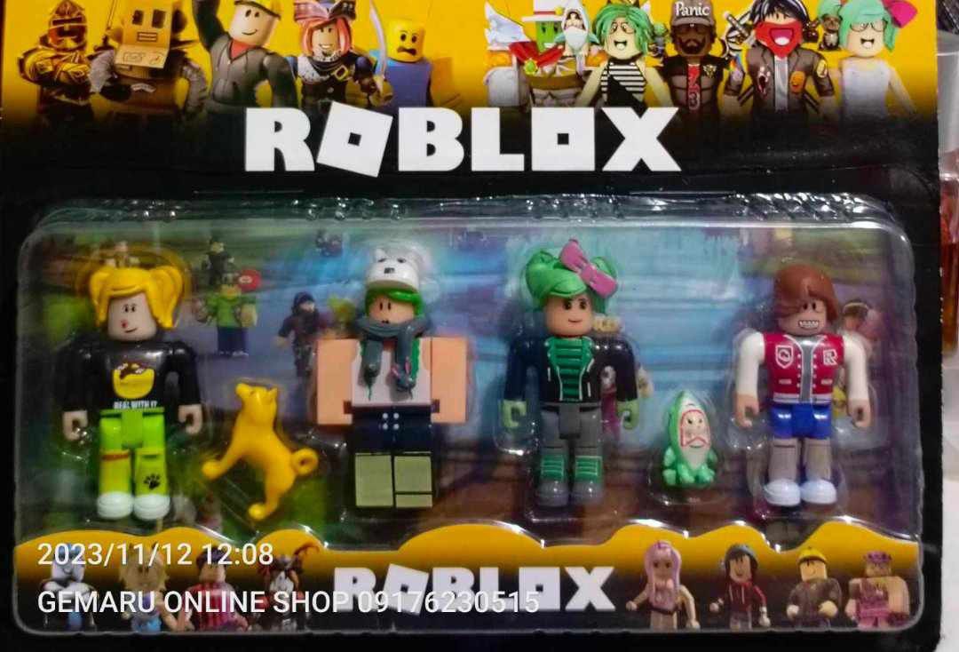 ROBLOX FIGURE TOY (Category: Figurines & Statues) located in Pasig City. Submitted by benildarustia18 (Listing ID 1265241126, Image 2). Description: BRAND NEW AND ONHAND.