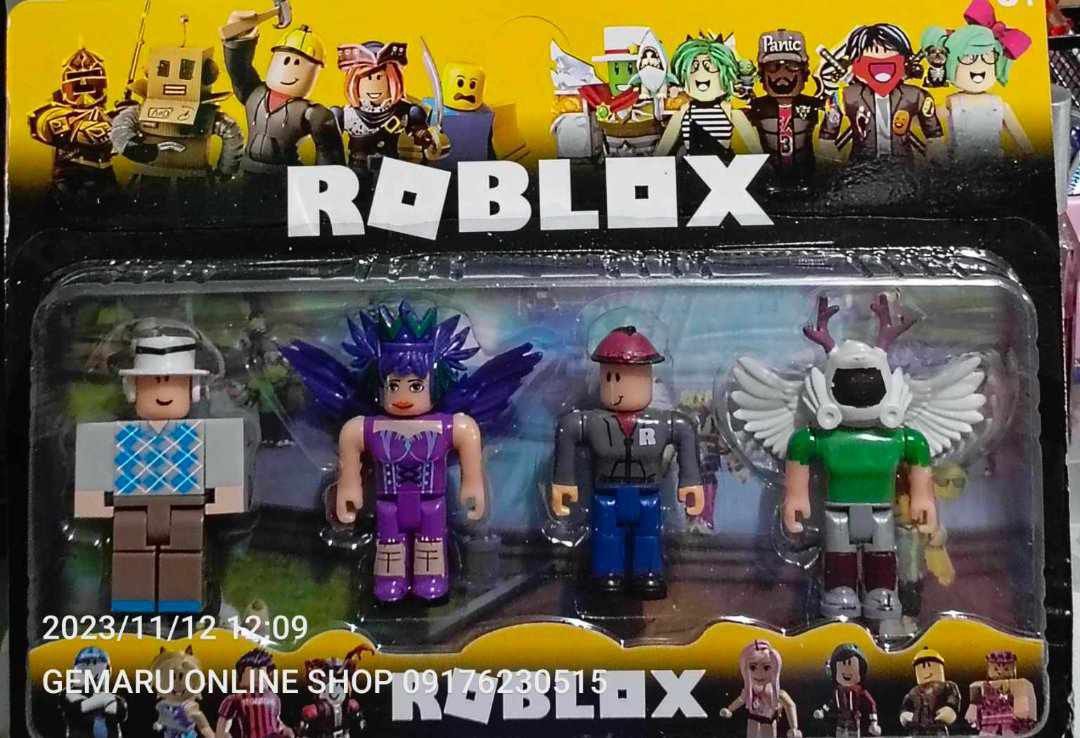 ROBLOX FIGURE TOY (Category: Figurines & Statues) located in Pasig City. Submitted by benildarustia18 (Listing ID 1265241126, Image 1). Description: BRAND NEW AND ONHAND.