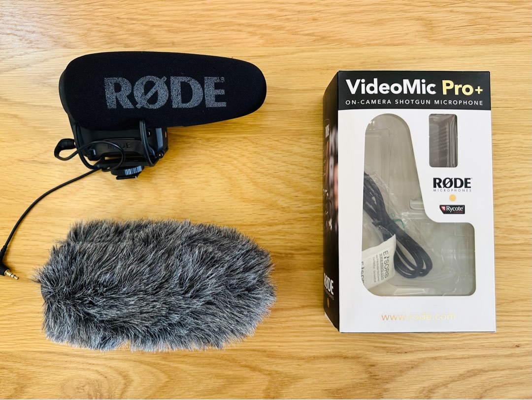 Rode Videomic Pro Plus + Deadcat, Audio, Microphones on Carousell