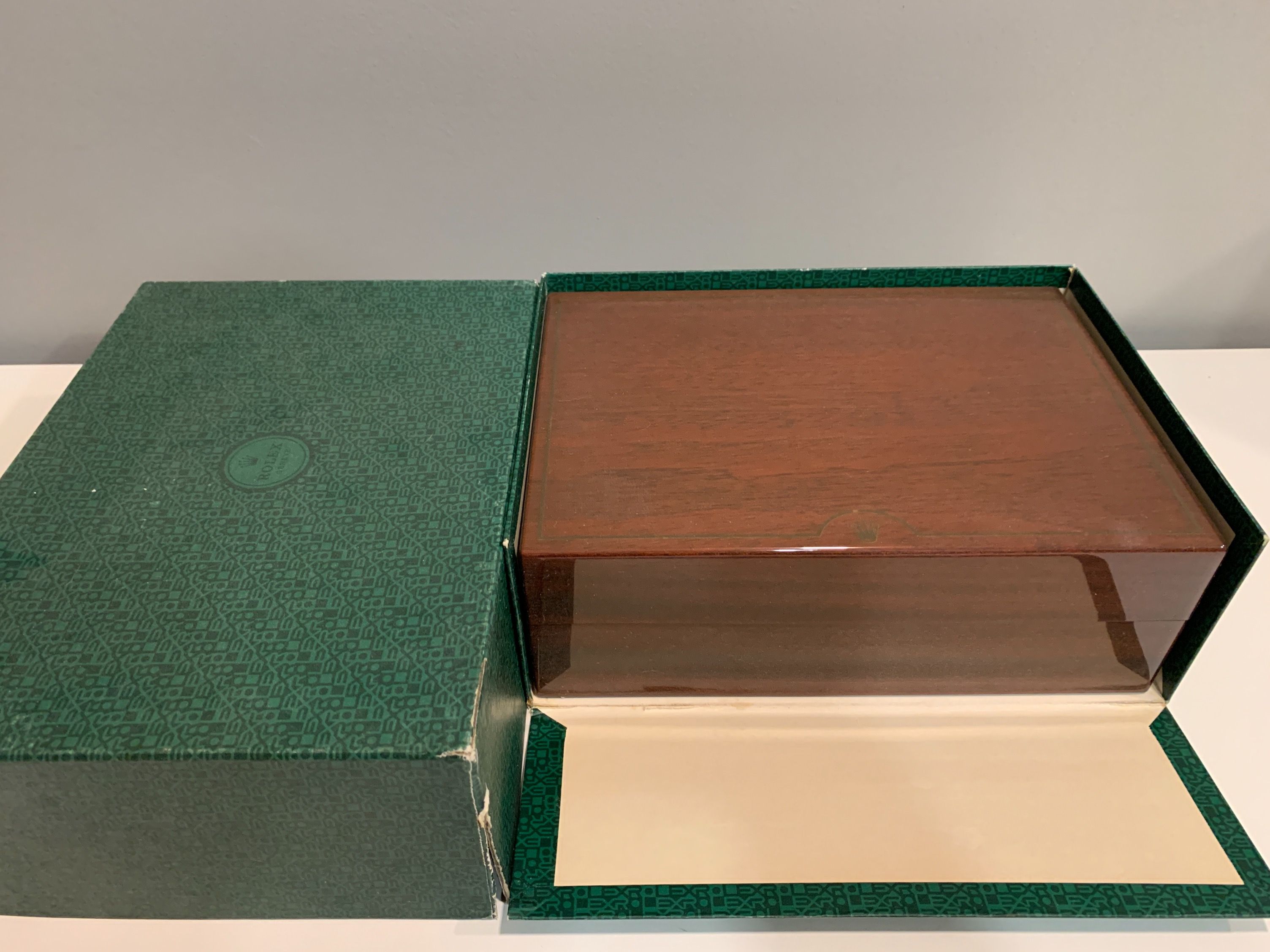 Rolex wooden box cheap