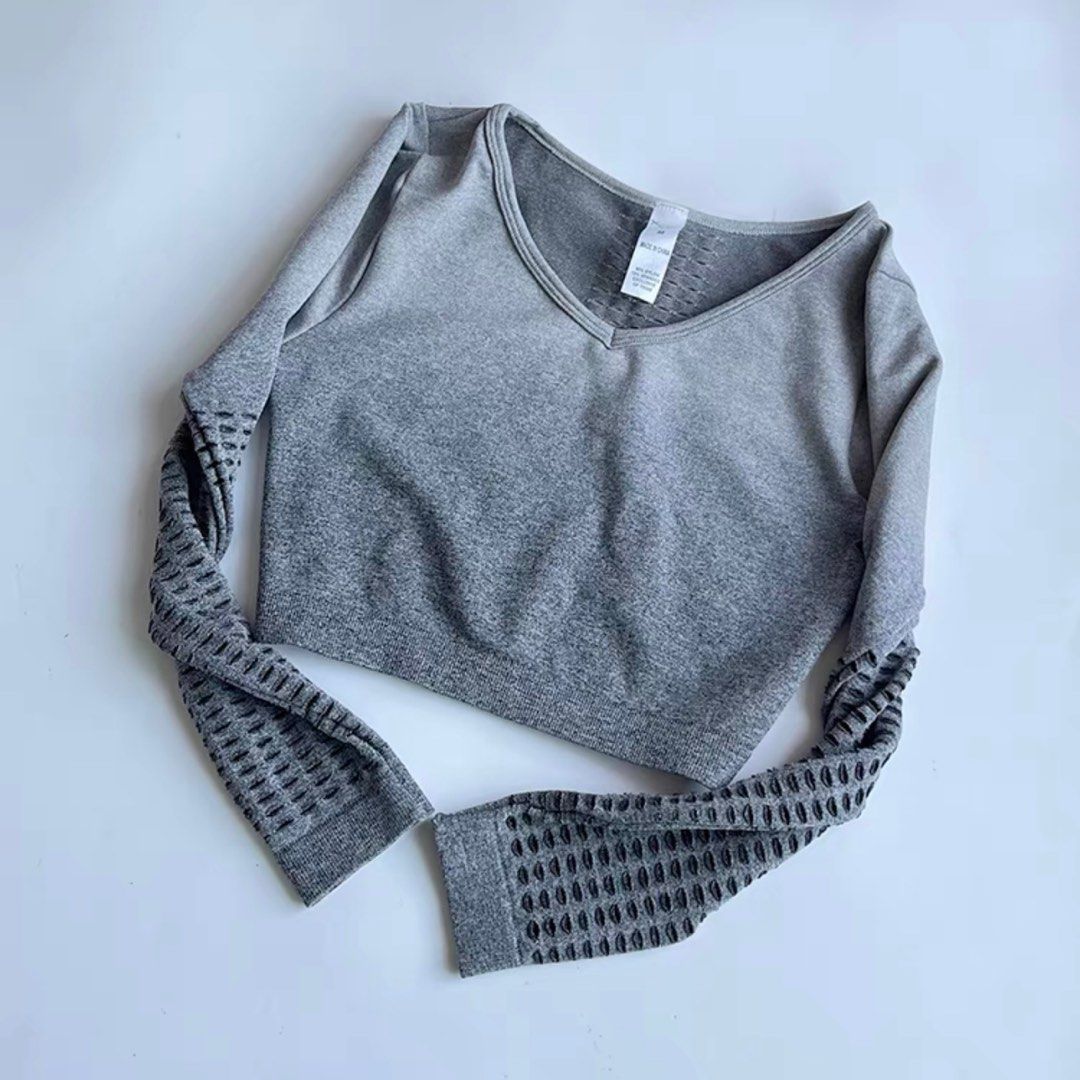 New* Yoga crop top size XL, 女裝, 運動服裝- Carousell