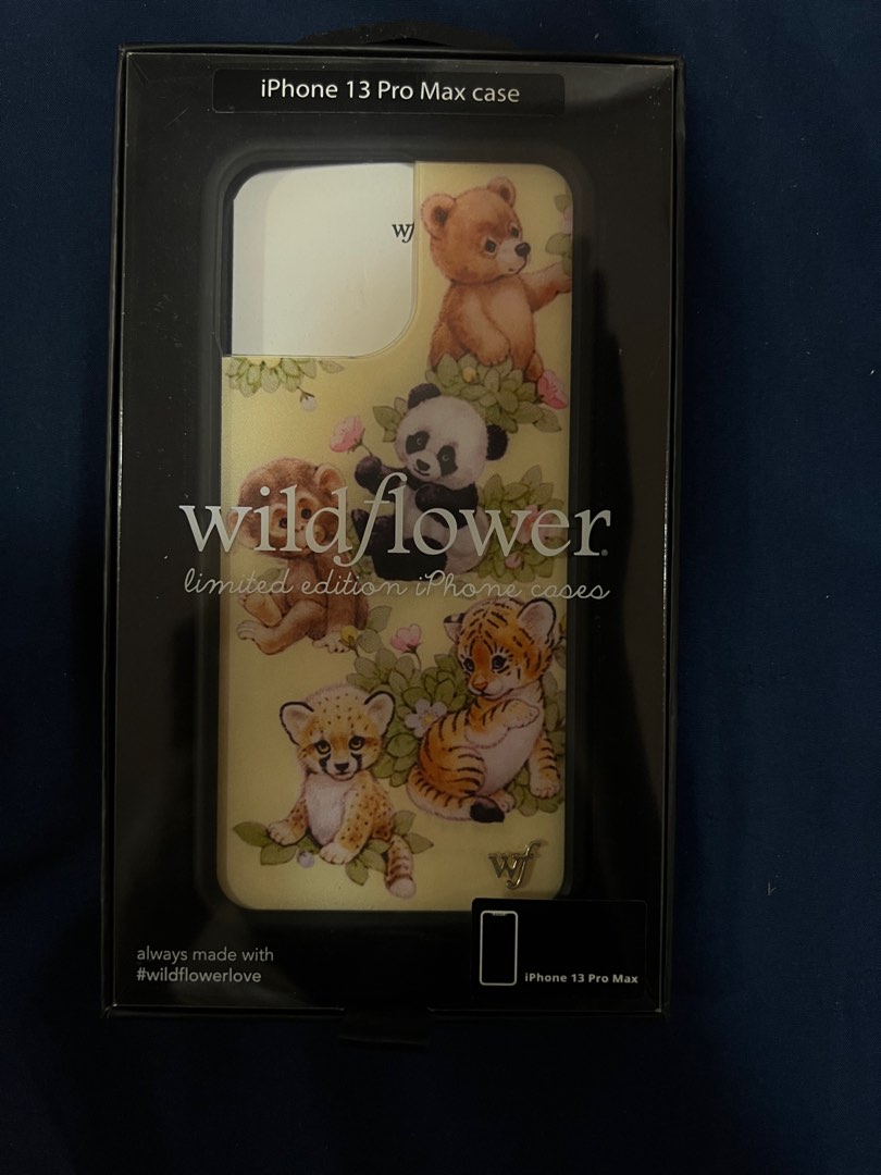 Safari Babies Wildflower phone case IPhone 13 Pro Max, Mobile Phones