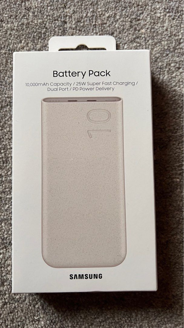 全新未開封Samsung 10000mAH P3400 power bank, 手提電話, 電話及其他