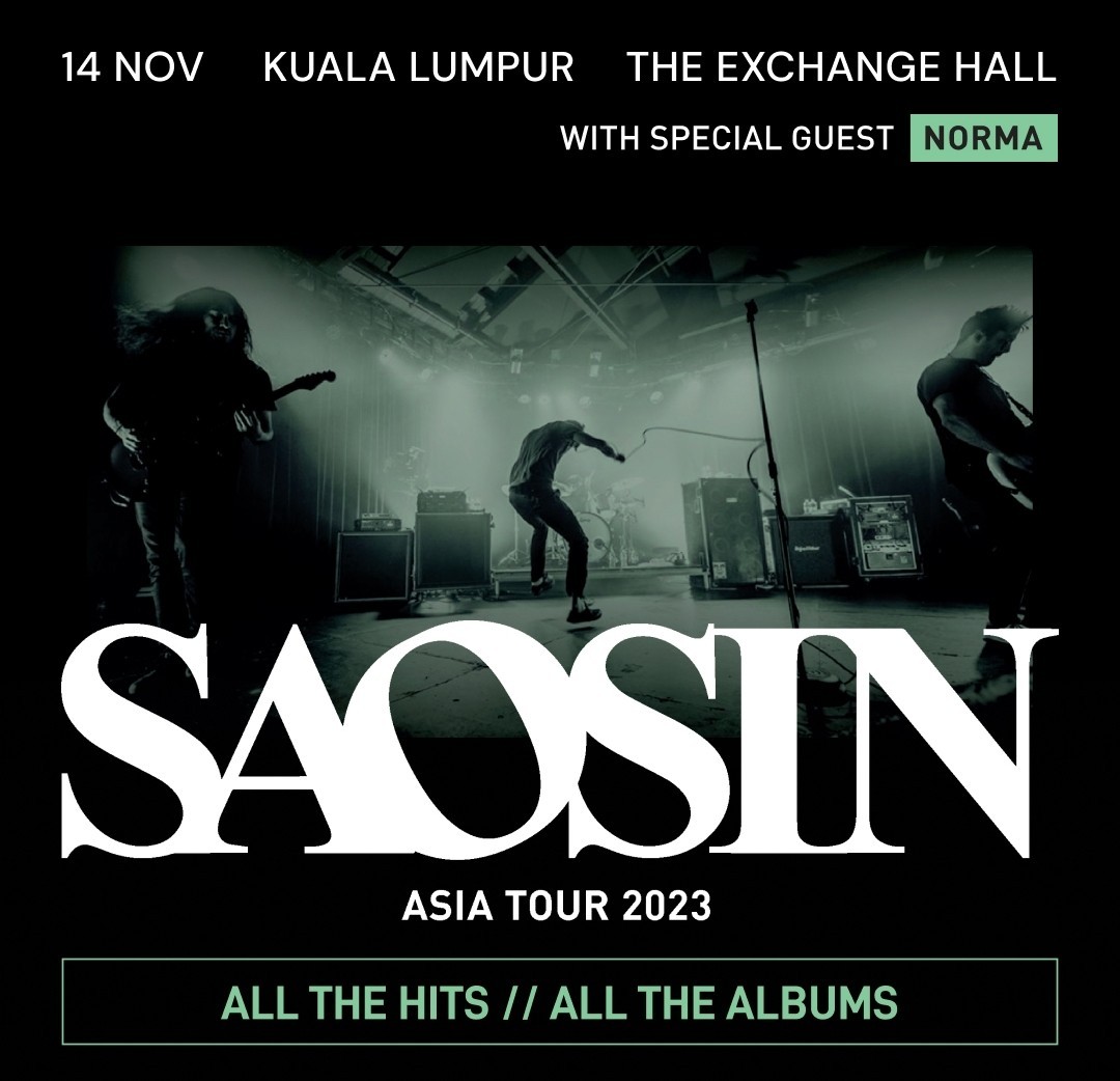 Saosin 2x vip tickets, Tickets & Vouchers, Event Tickets on Carousell