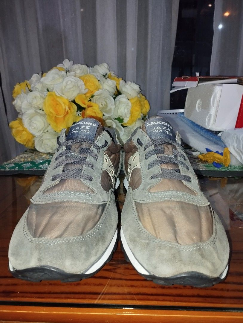 Saucony jazz best sale low pro grey