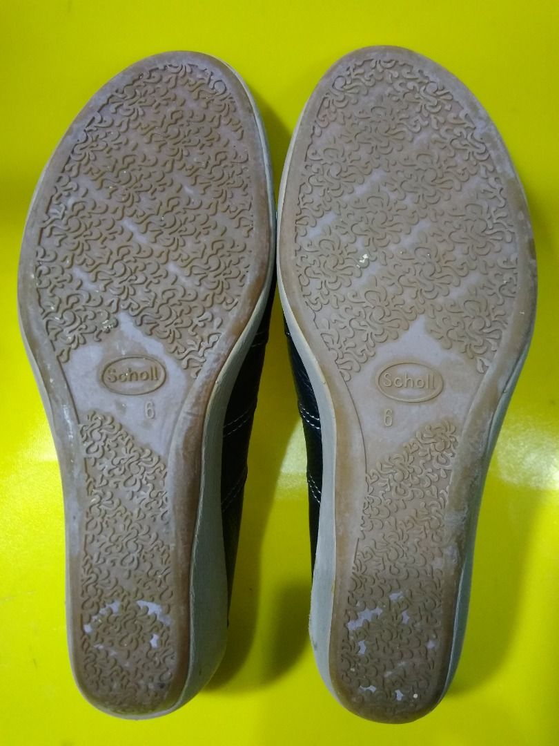 SCHOLL Leather Arch Support sepatu sandal Original with tag, Fesyen