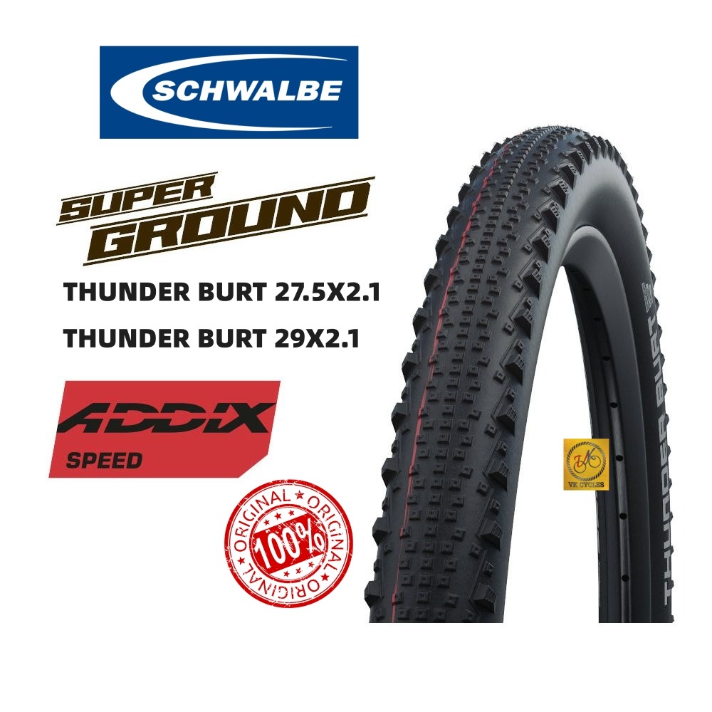 Schwalbe thunder burt deals 27.5 x 2.1