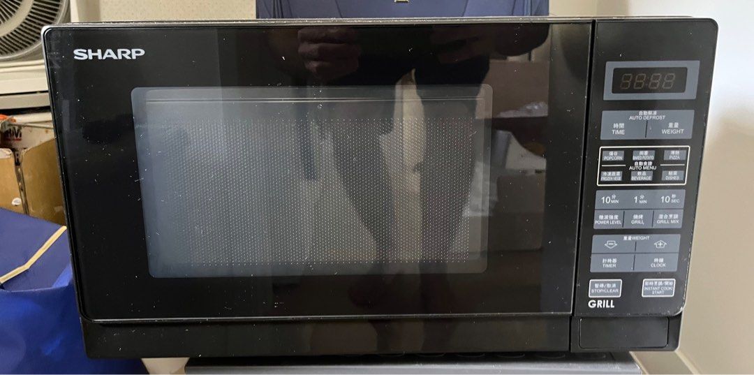 Sharp microwave oven, 家庭電器, 廚房電器, 焗爐及多士爐 Carousell