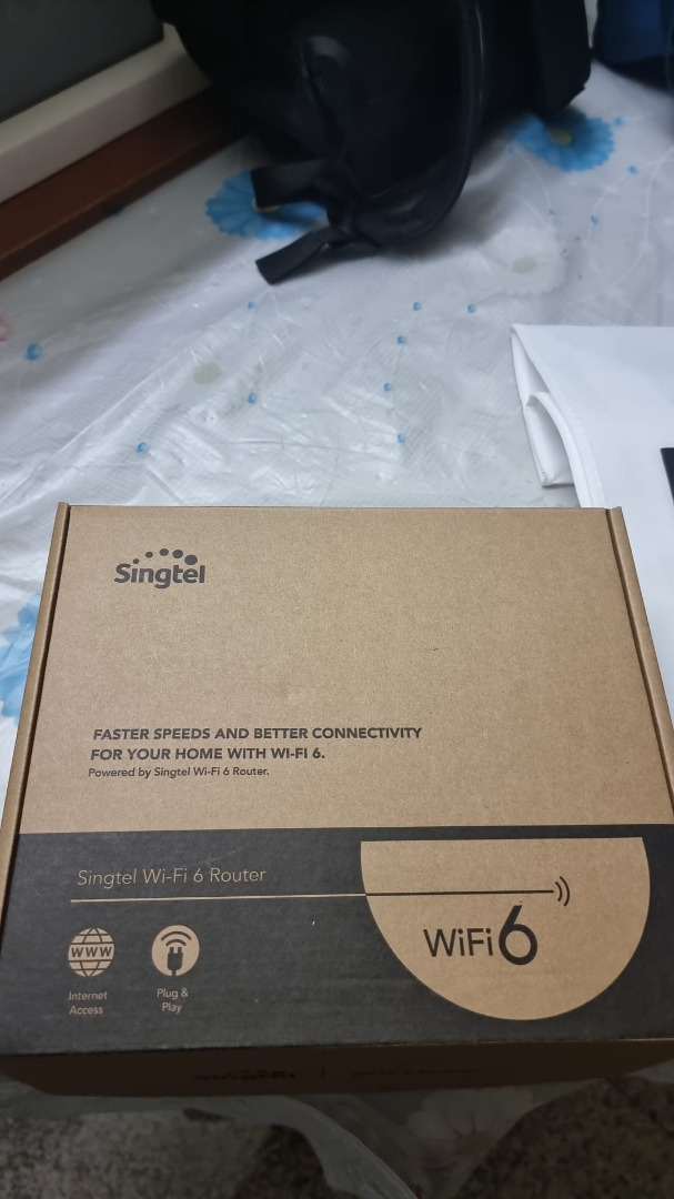 Singtel WI-FI 6 ROUTER RT5703W, Computers & Tech, Office & Business ...