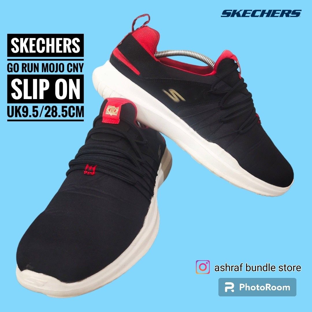 Skechers D'Lites Black White (7UK Fit 7.5UK) RM5O, Men's Fashion, Footwear,  Sneakers on Carousell