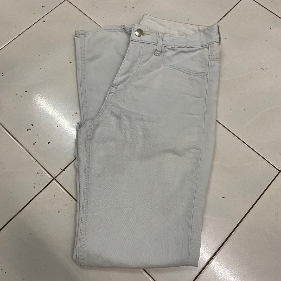H M Skinny Ankle Regular Waist Denim Jeans size 27 Women s