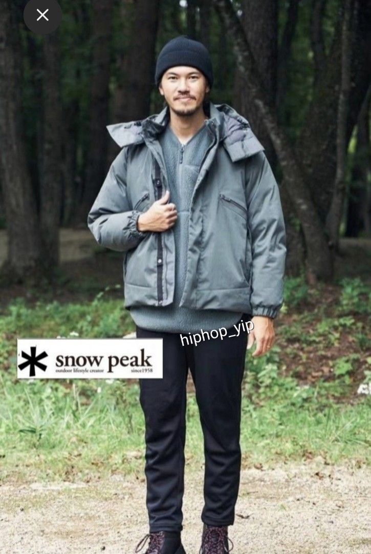 Snow peak FR 2L Down Jacket [Unisex], 男裝, 外套及戶外衣服- Carousell