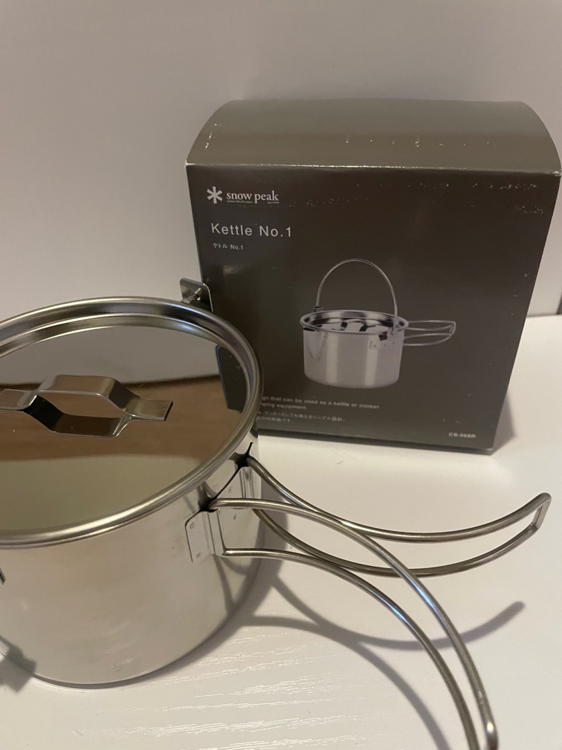 全新Snow peak kettle no.1, 運動產品, 行山及露營 - Carousell