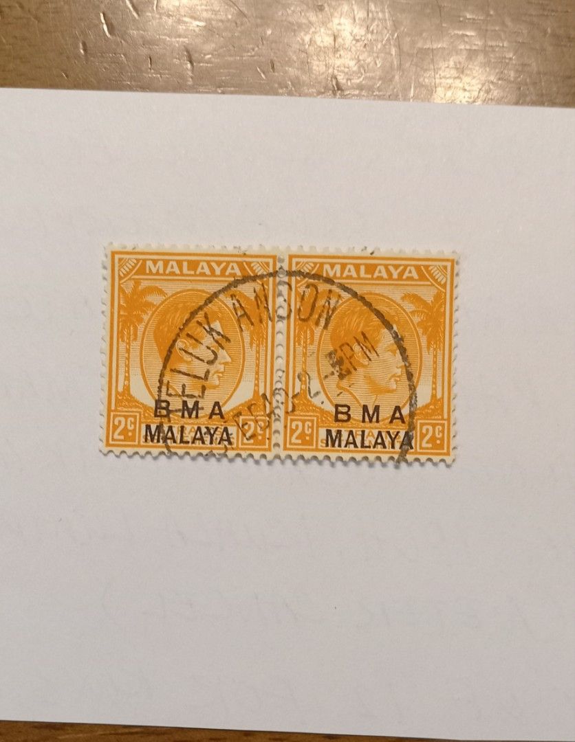Stamps Malaya BMA, Hobbies & Toys, Collectibles & Memorabilia, Stamps ...