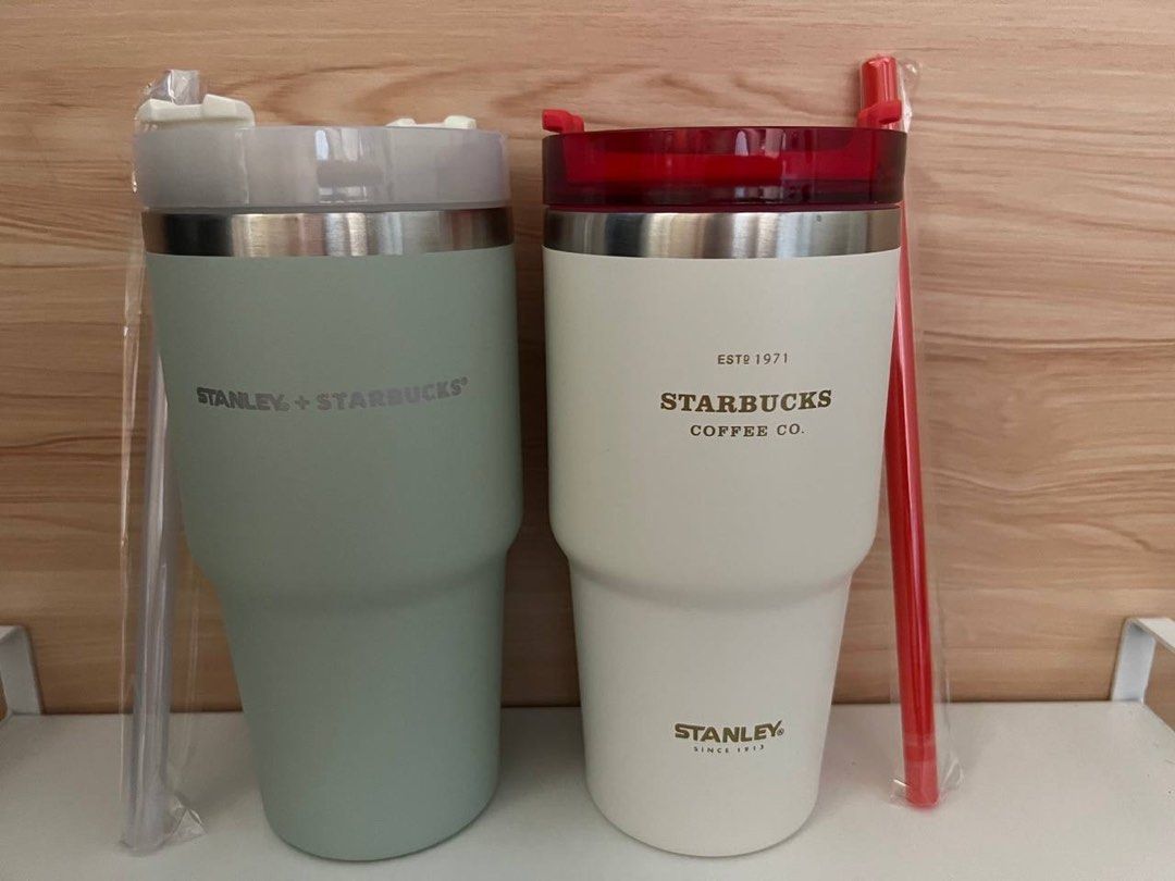 Stanley x Starbucks 保溫水杯, 傢俬＆家居, 廚具和餐具, 廚水杯、水壺