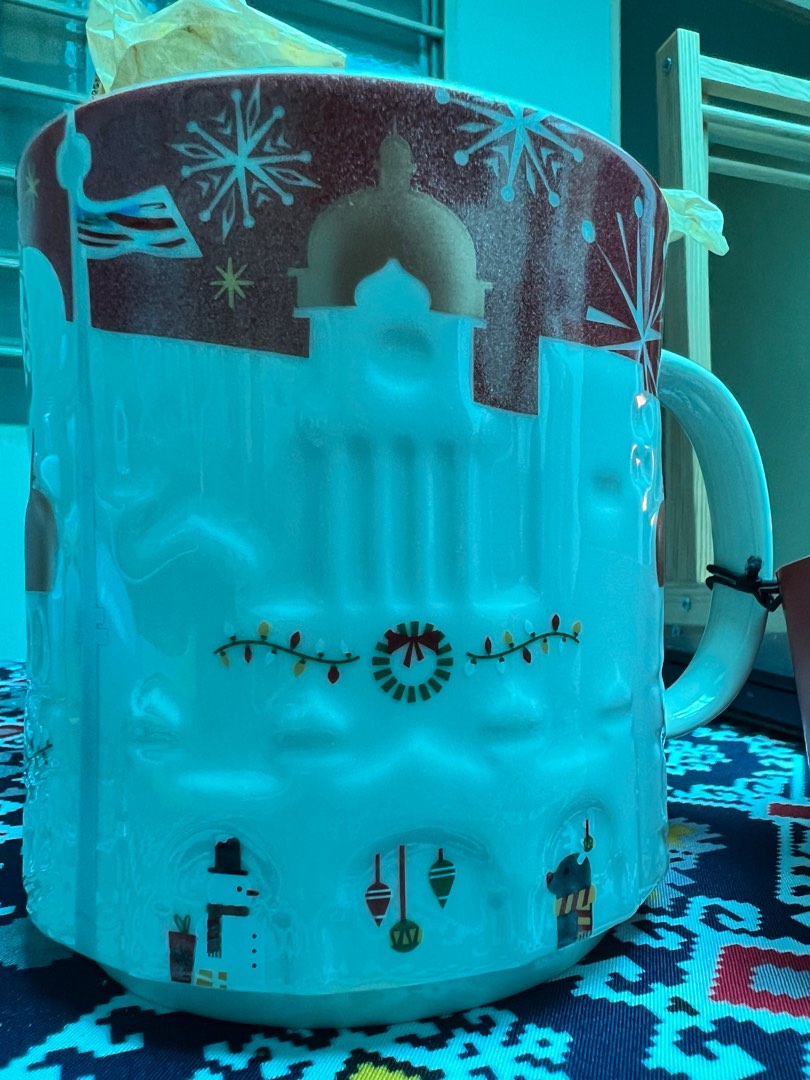 starbucks christmas limited edition city mug relief kuala lumpur