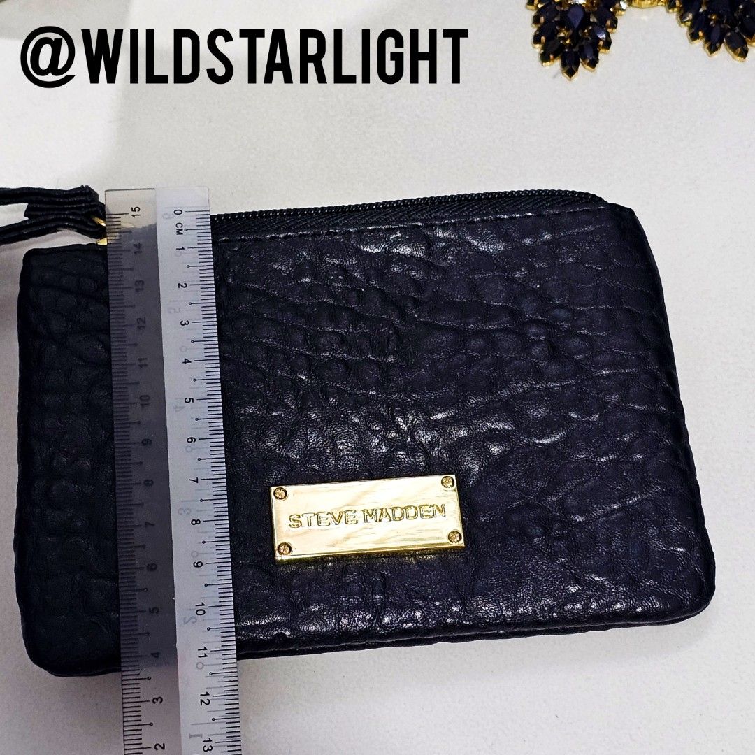 STEVE MADDEN BLACK WRISTLET Luxury Bags Wallets on Carousell