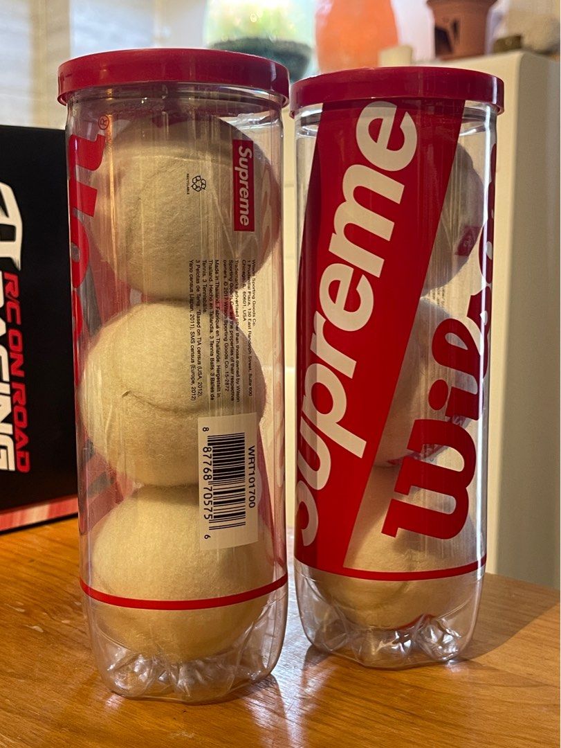 Supreme Wilson Tennis Balls White-