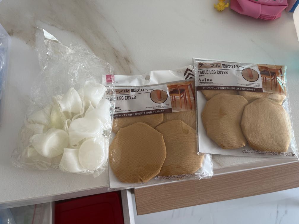 Table and Chair leg cover, Furniture & Home Living, Home Improvement