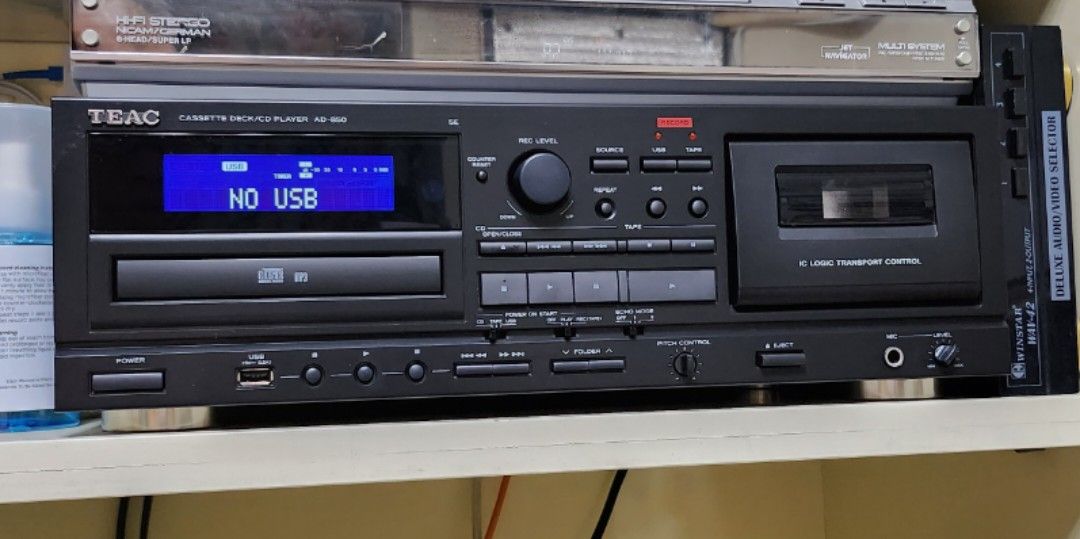 TEAC AD-850-SE CD & Cassette-player with USB