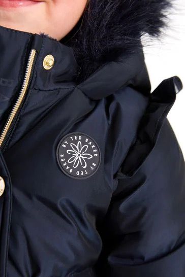 Ted baker navy parka on sale