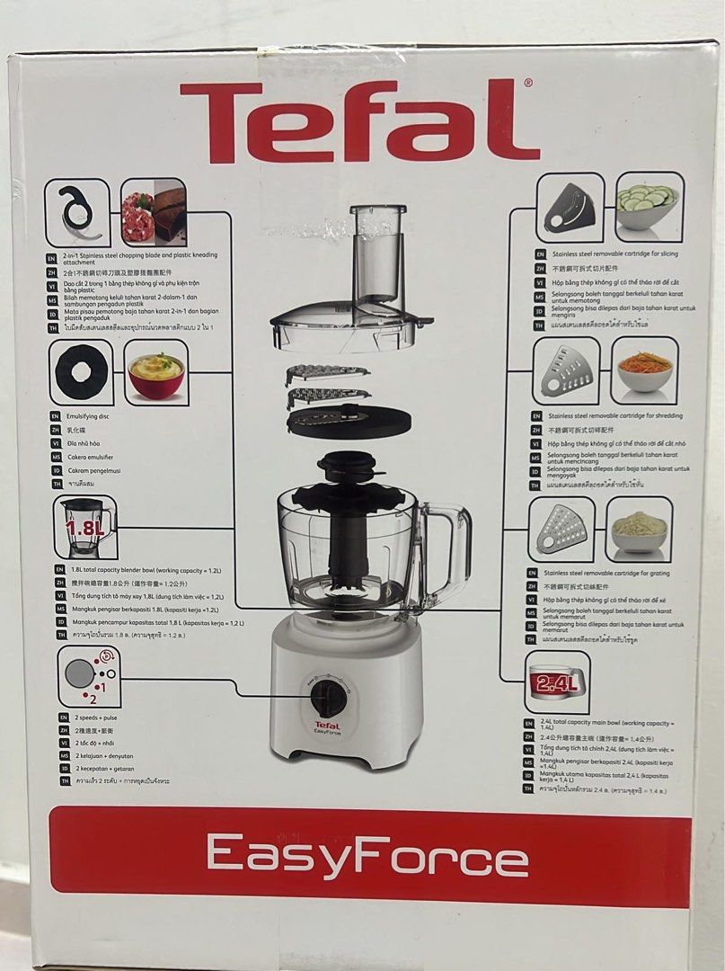 Tefal food processor, TV & Home Appliances, Kitchen Appliances, Juicers