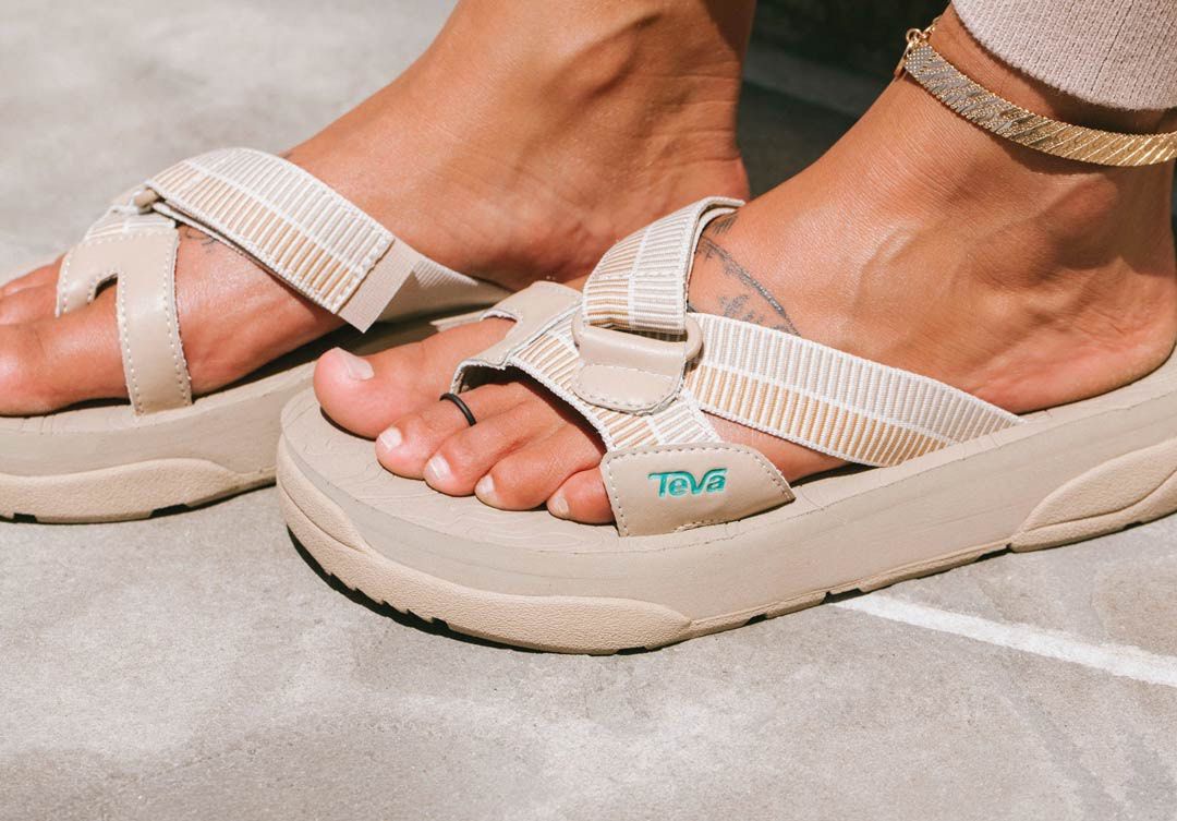 Teva slide on on sale sandals