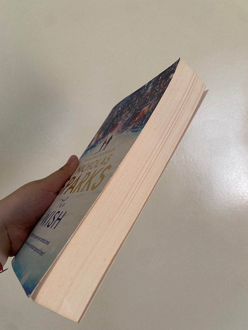 The Wish by Nicholas Sparks (Category: Storybooks) located in Bacolod City. Submitted by lunahipe (Listing ID 1265174512, Image 3). Description: Rfs: decluttering .
