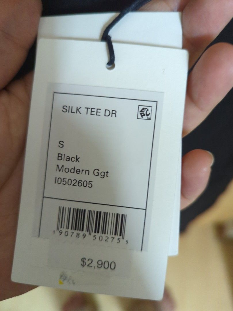 Theory silk tee on sale dress