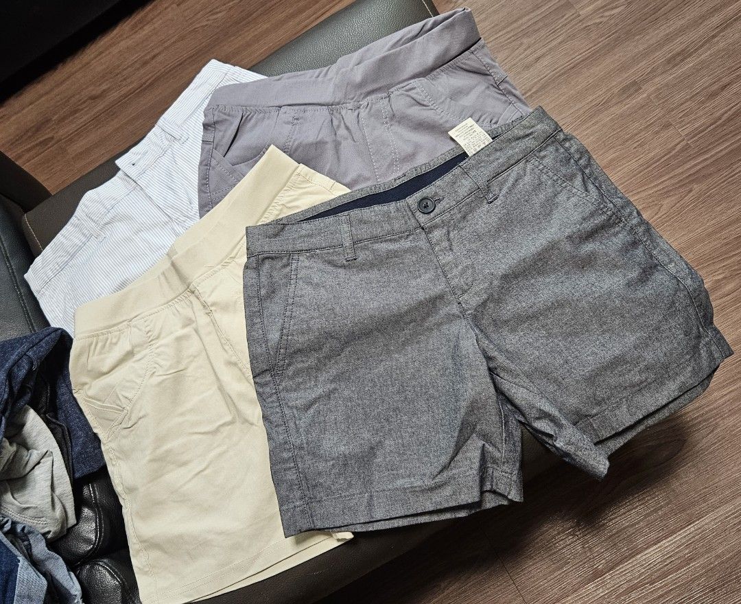 Mens grey cheap smart shorts