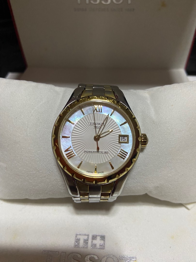 Tissot Lady Powermatic 80 Ladies 2 Tone Stainless Steel Bracelet