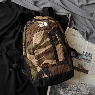 TNF camo lightweight backpack
