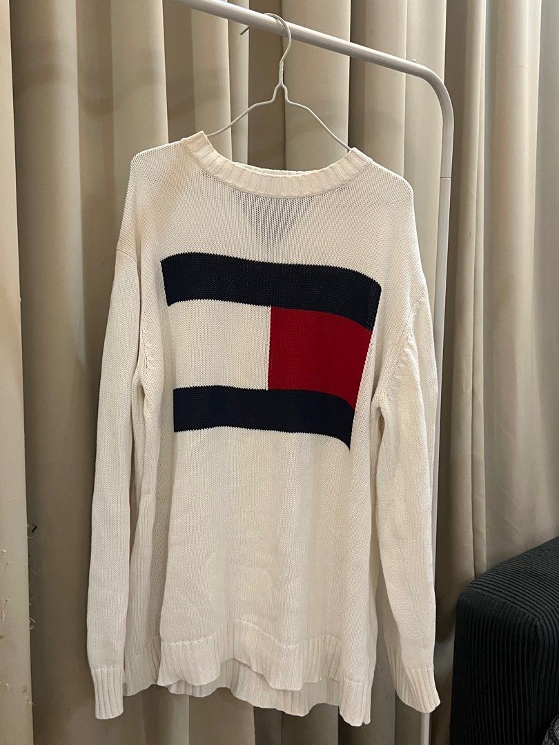 Tommy hilfiger flag sweater new arrivals