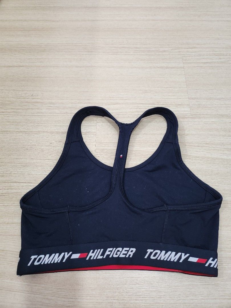 Tommy Hilfiger sports bra, Women's Fashion, Activewear on Carousell