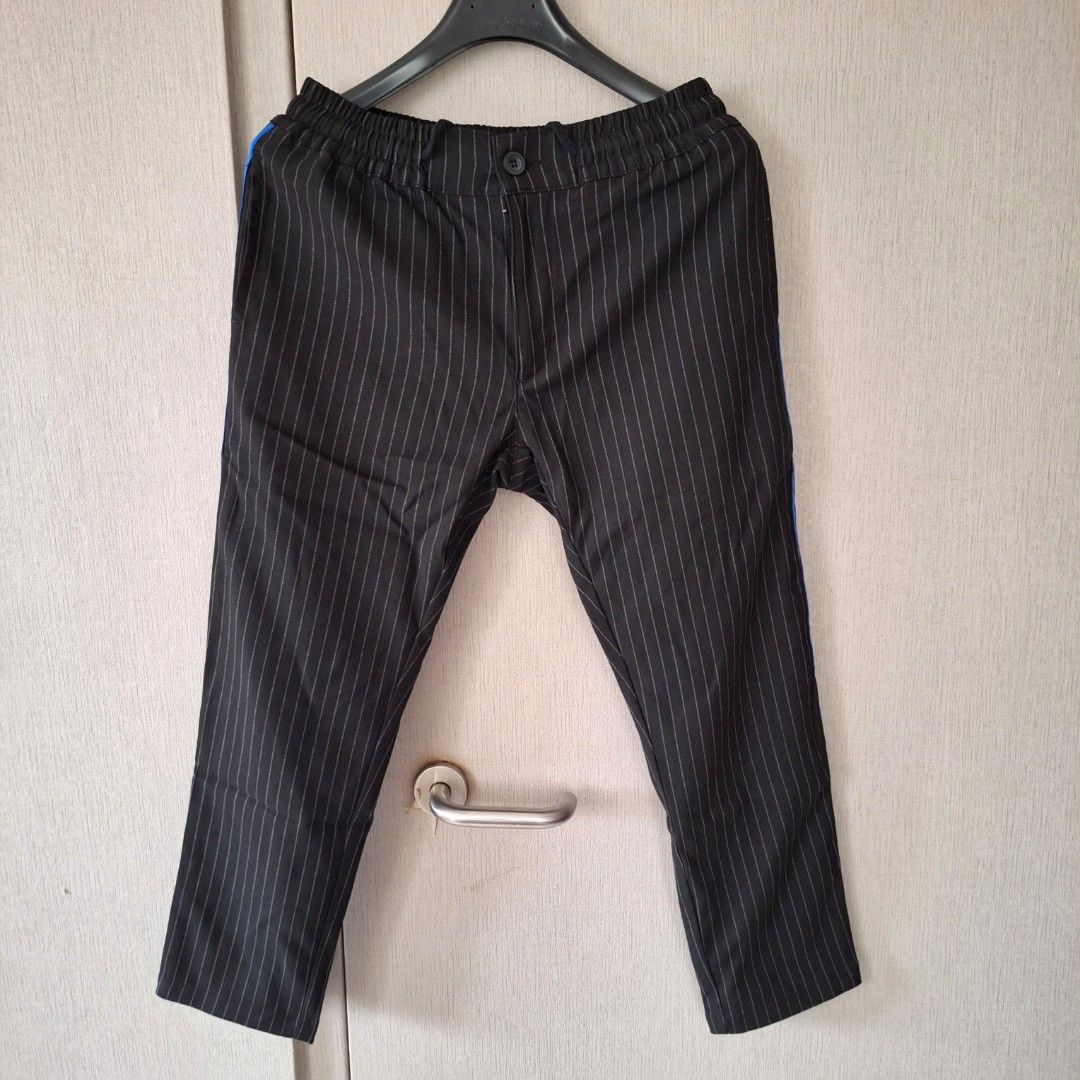 Topman Striped Pants Cropped