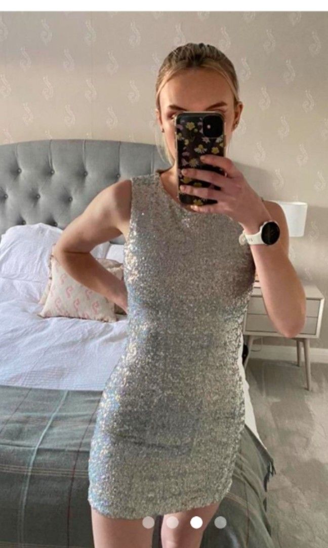 Topshop Sequins dress Women s Fashion Dresses Sets Dresses on Carousell