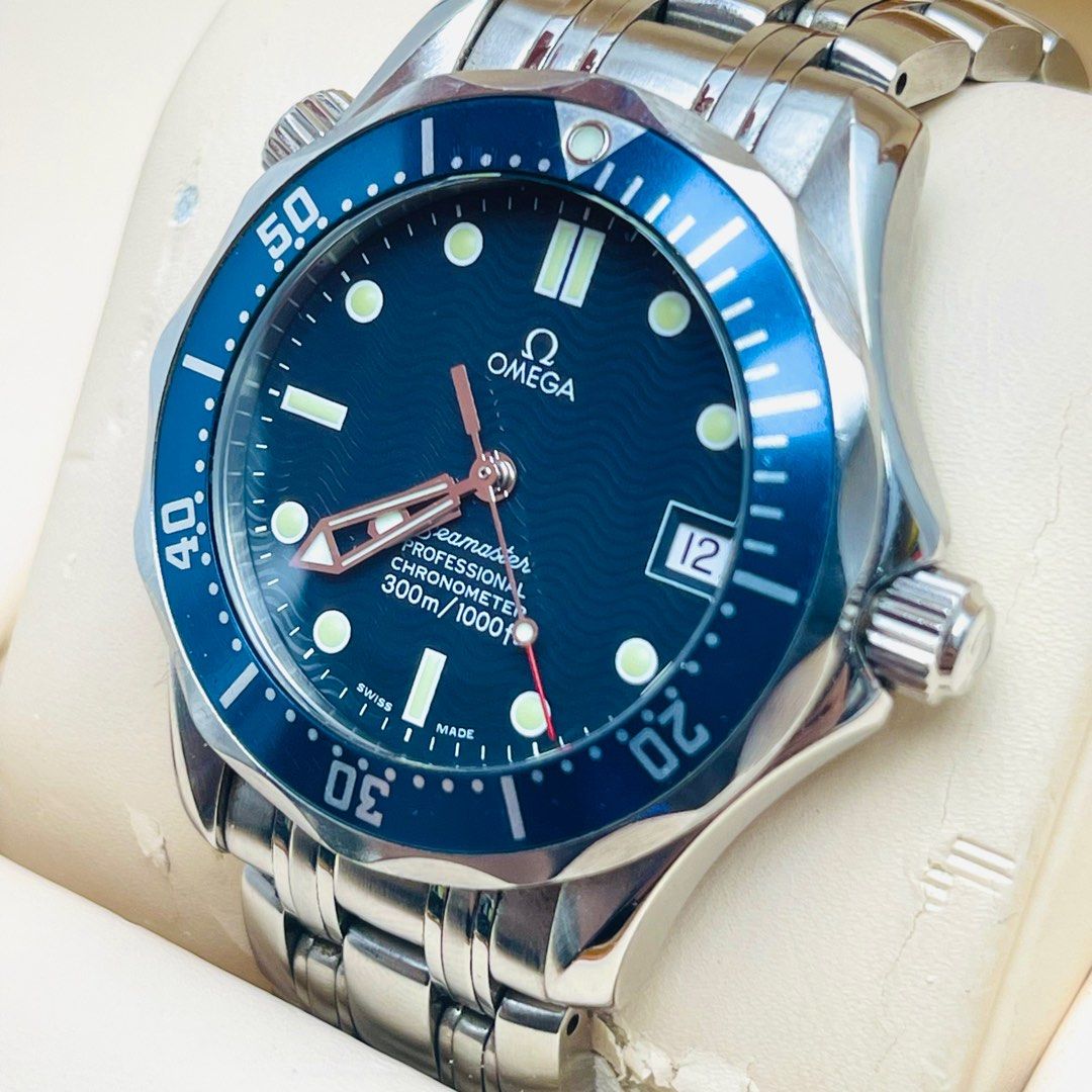 Omega seamaster professional size best sale