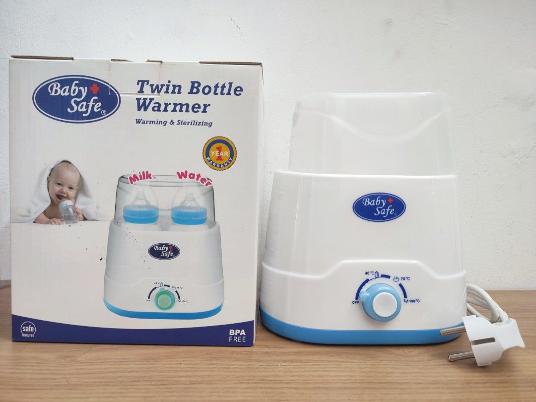 Review baby safe sales twin bottle warmer