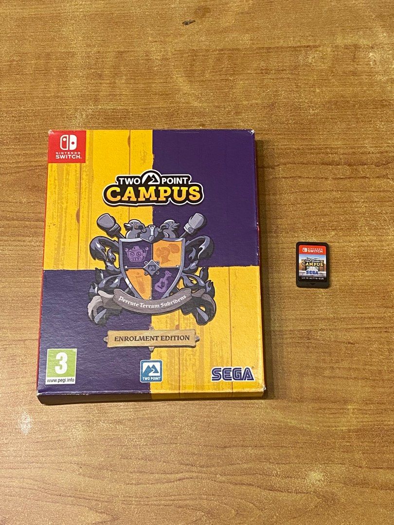 Two Point Campus Game Nintendo Switch (Category: Nintendo) located in Rizal. Submitted by yellowandteal (Listing ID 1265288872, Image 2). Description: Original Price : 1495 Selling Price : 1,350 + SF.