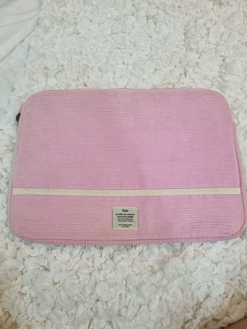 Typo Pink Laptop bag, Computers & Tech, Parts & Accessories, Laptop ...