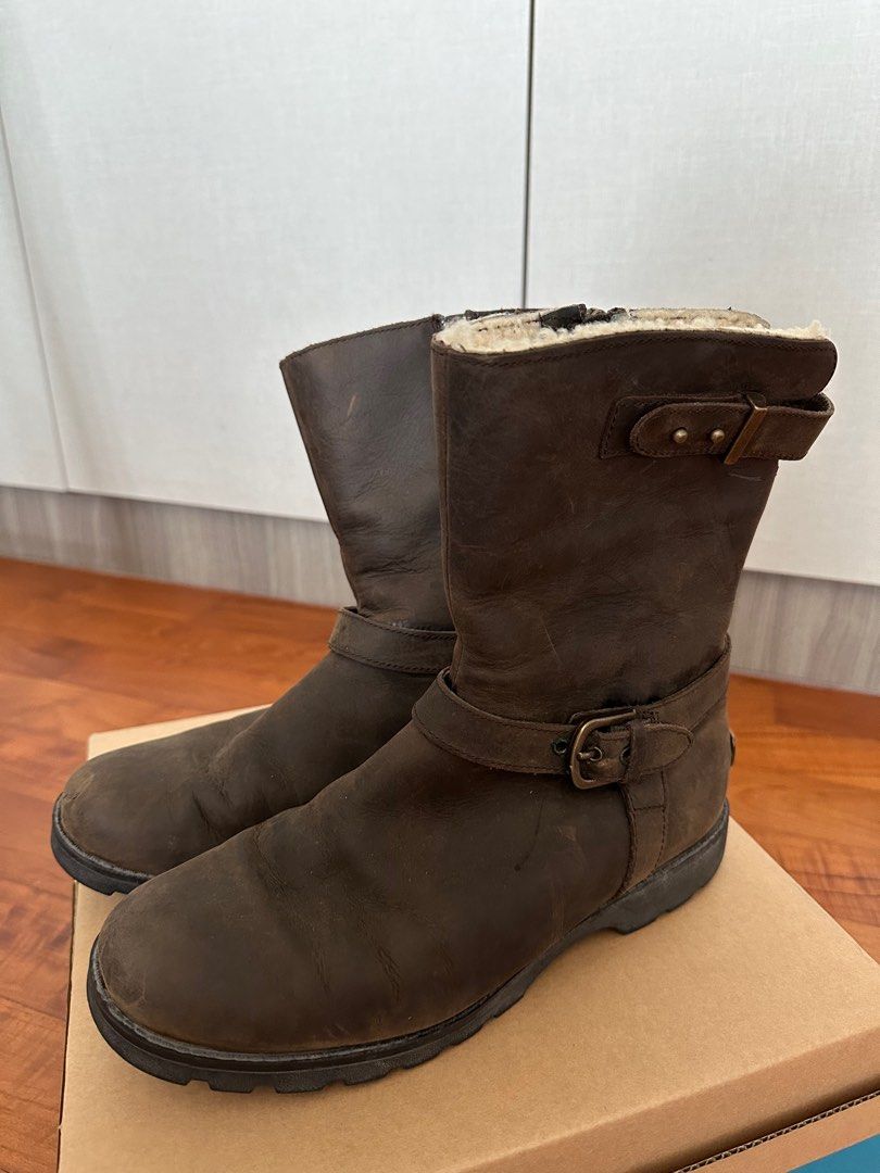 Ugg grandle store biker boots