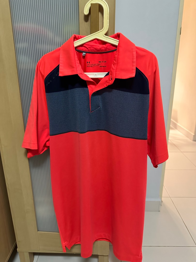 Mens golf shirts cheap under armour