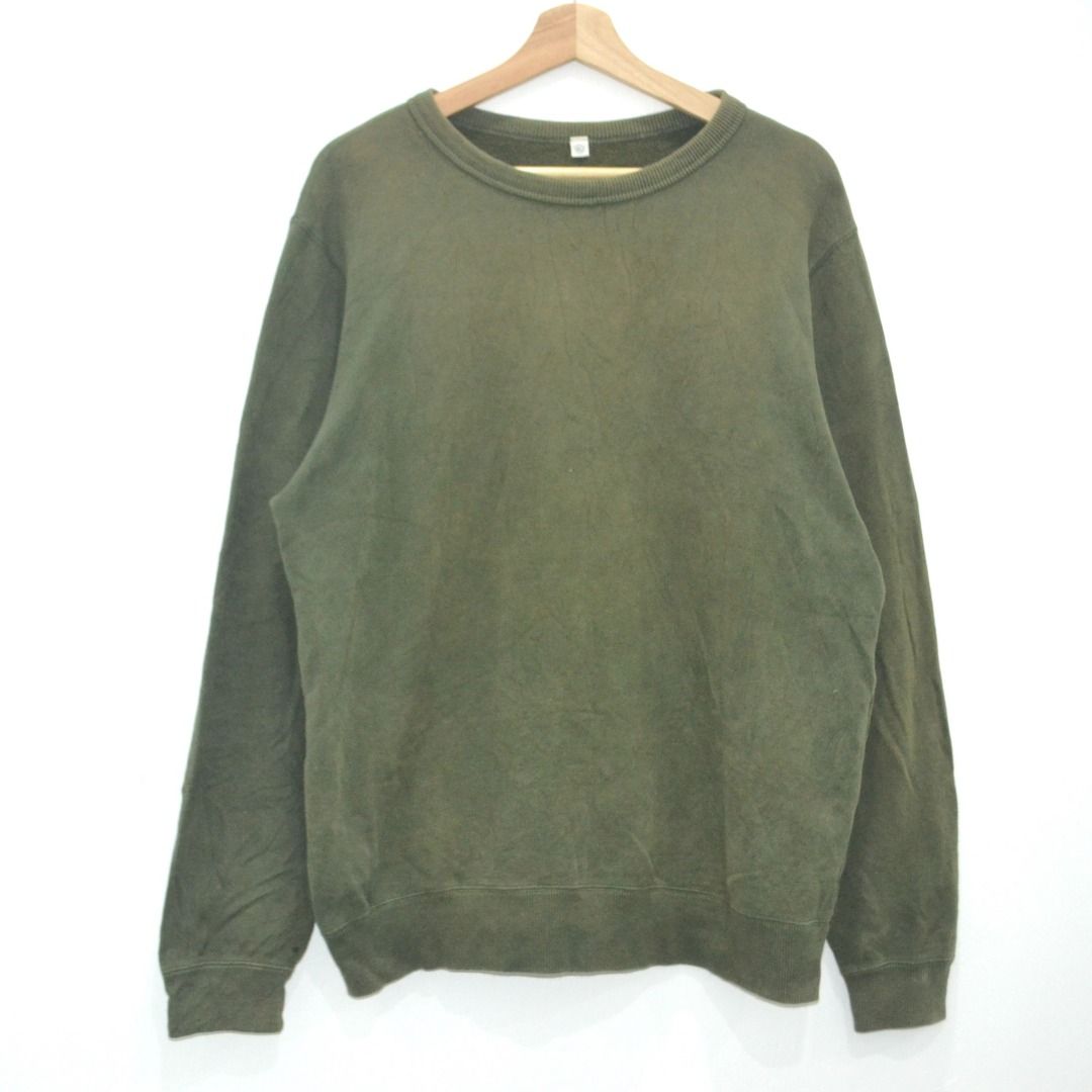 Uniqlo green shop sweater