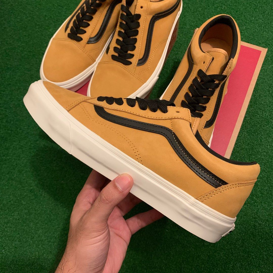 Gold clearance vans sneakers
