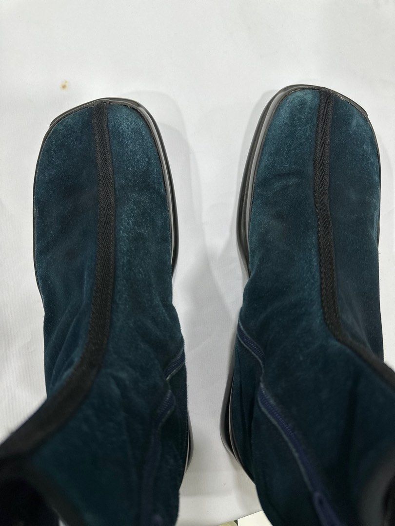 Vintage 1999 Prada Sport Suede Boots, Men's Fashion, Footwear