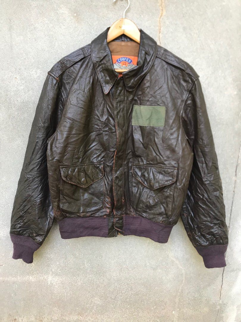 Cooper type on sale a2 leather jacket