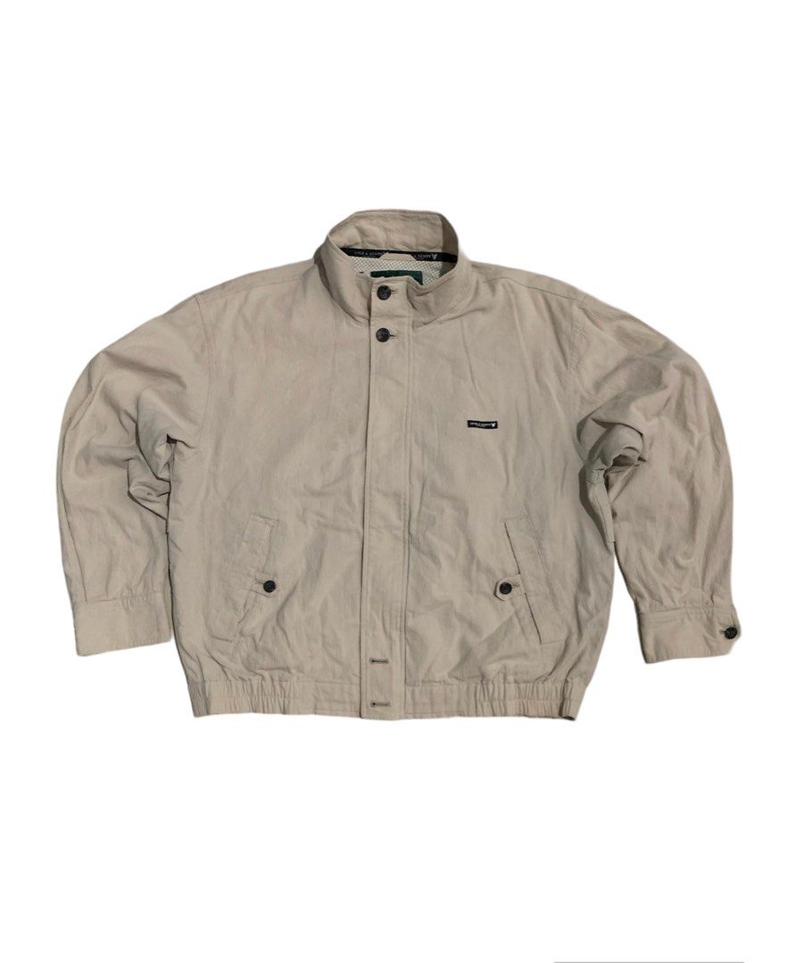Vintage Lyle Scott Cream Light Jacket