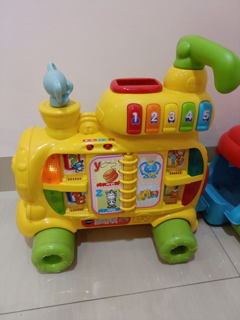 Vtech ride hot sale on train