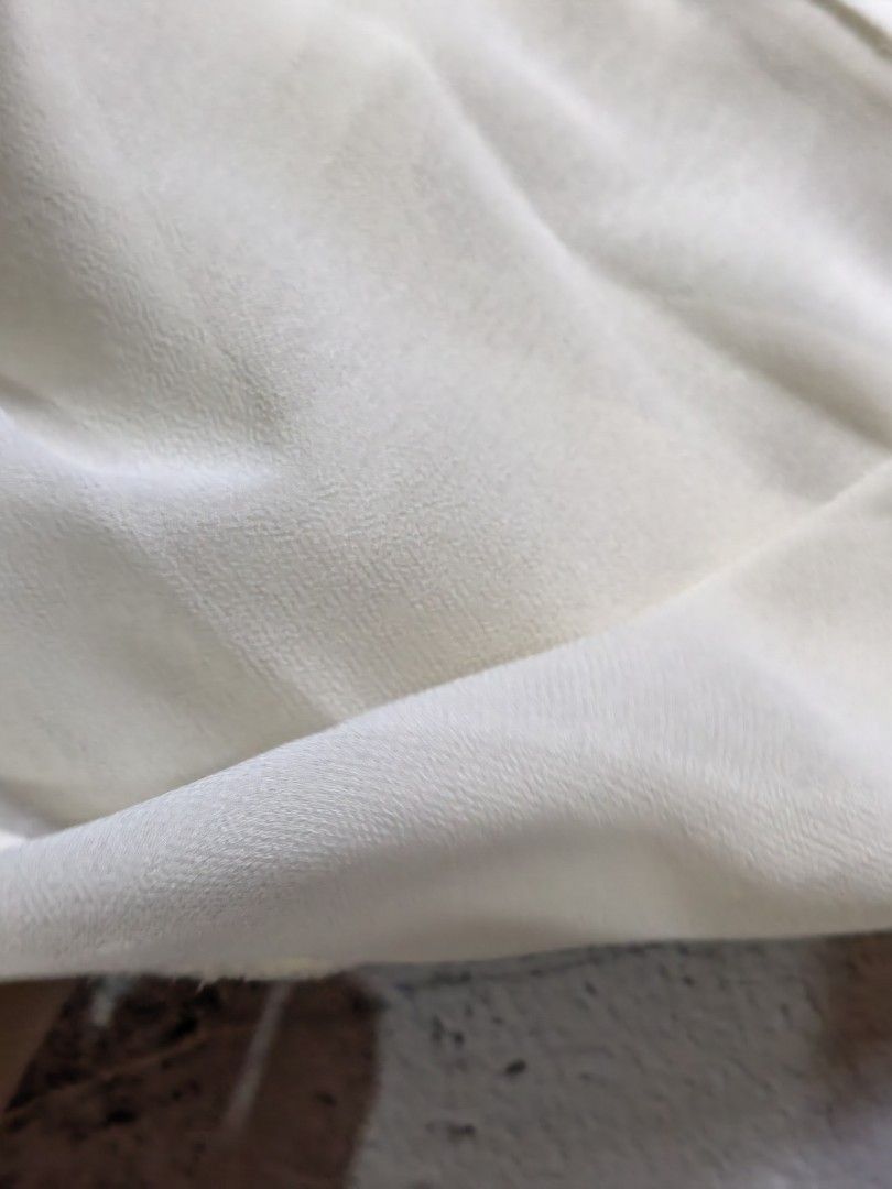 White see-through long sleeves (Category: Longsleeves) located in Quezon City. Submitted by thefictioncollective (Listing ID 1265163042, Image 3). Description: - RFS: Decluttering - Items are slighty used, not abused - Details are indicated on each photo - Color may vary due to lighting - Please manage your expectations - Can fit up XS-M in size 🚚 Mode of Delivery: – Shipping & Delivery will be shouldered by the buyer – Lalamove, Gogo Express 💸